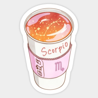 Scorpio Takeaway Sticker